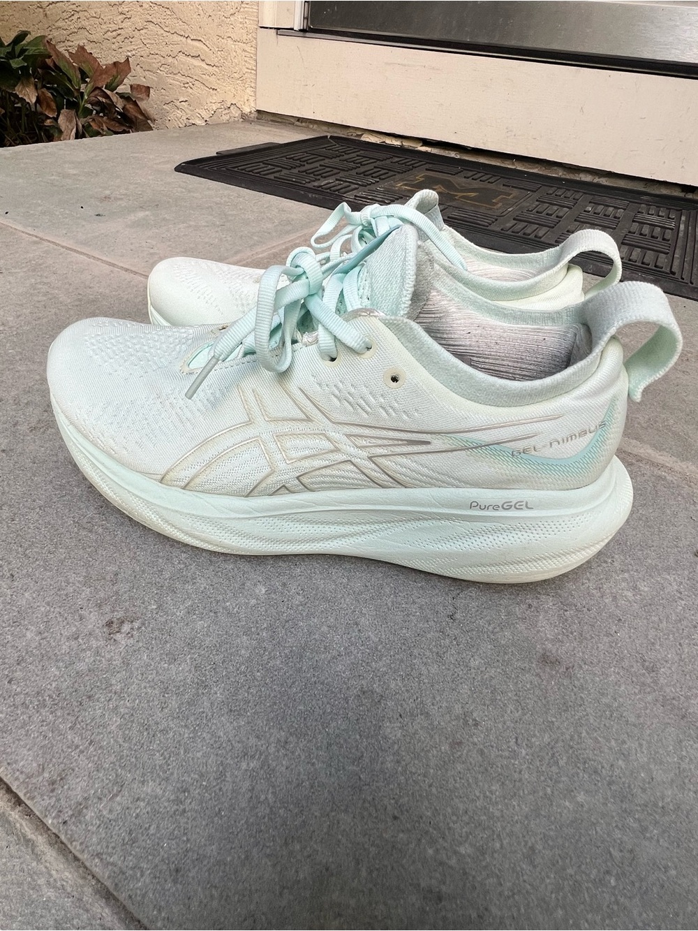GUC ASICS Gel Nimbus 25 Mint Green